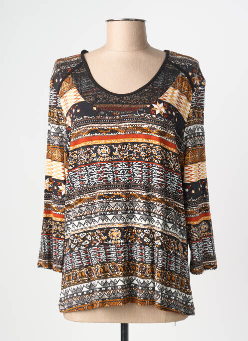 T-shirt noir CHRISTINE LAURE femme