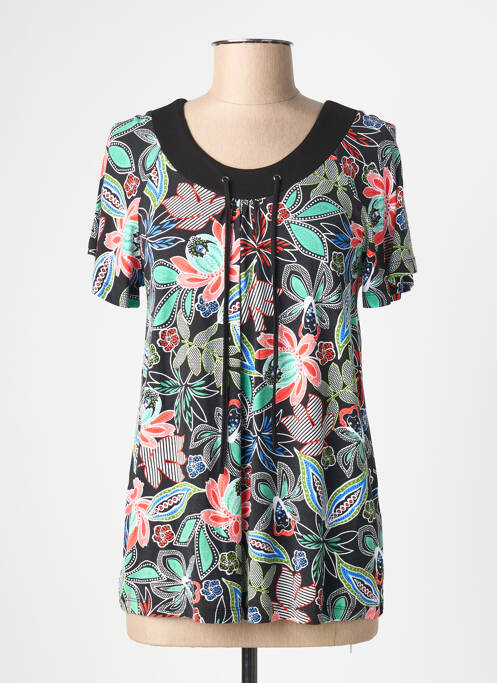 T-shirt noir CHRISTINE LAURE femme