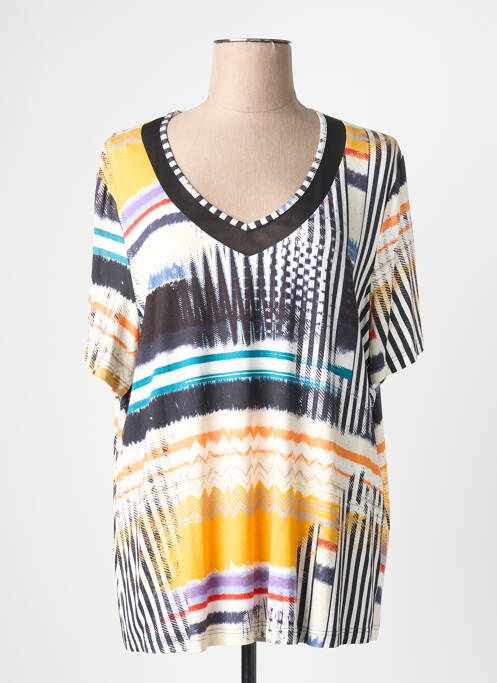 T-shirt noir CHRISTINE LAURE femme