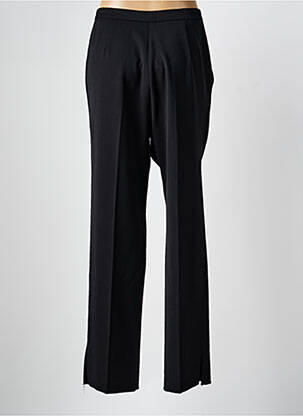 Pantalon droit taille à pinces taille haute noir KARTINGE femme