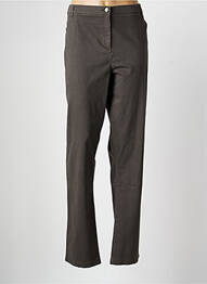 Pantalon slim taille normale taille normale gris CHRISTINE LAURE femme