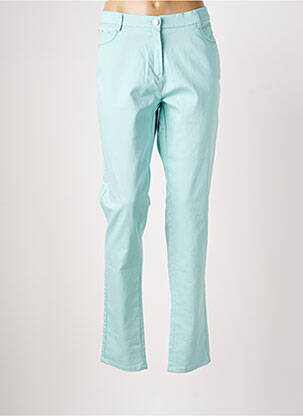 Jeans coupe slim stretch taille normale bleu CHRISTINE LAURE femme