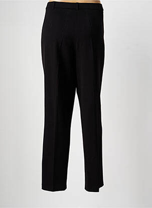 Pantalon droit taille à pinces taille normale noir CHRISTINE LAURE femme