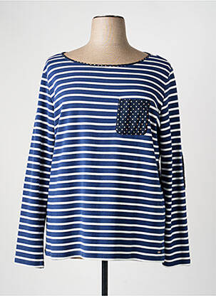 T-shirt bleu ARMOR LUX femme