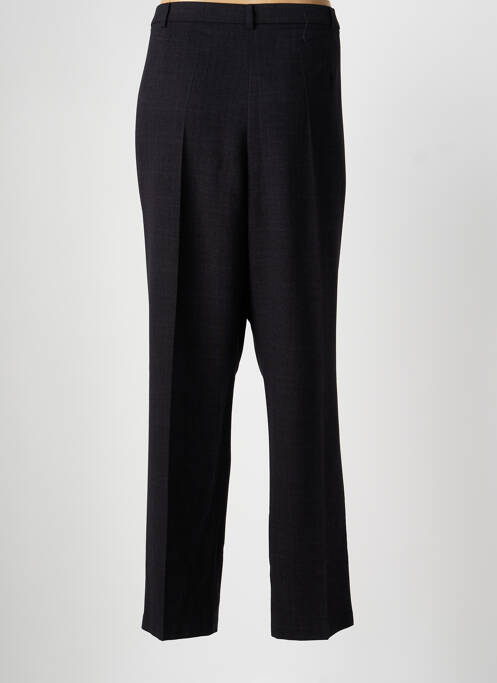 Pantalon droit taille à pinces taille normale gris CHRISTINE LAURE femme