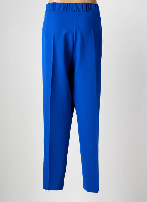 Pantalon droit taille élastique taille normale bleu GREGORY PAT femme