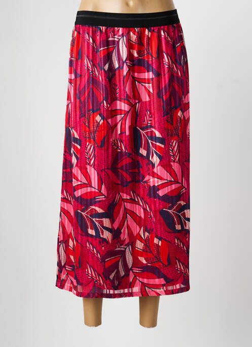 Jupe longue rose CHRISTINE LAURE femme