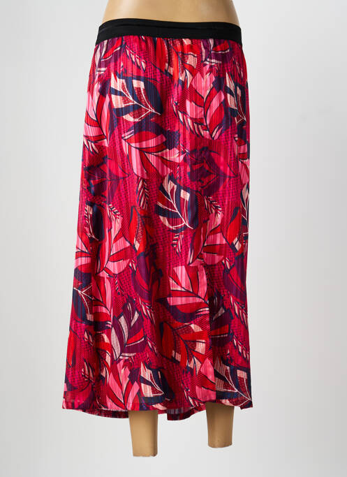 Jupe longue rose CHRISTINE LAURE femme