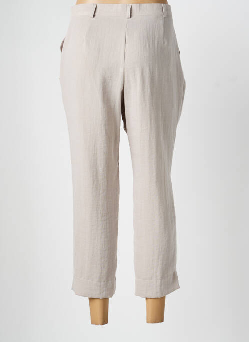 Pantalon slim beige CHRISTINE LAURE femme