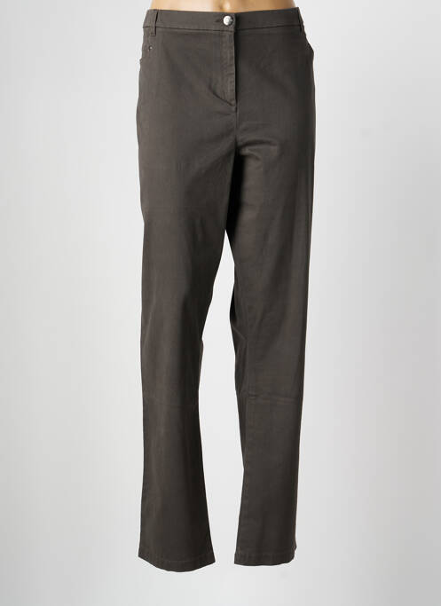 Pantalon slim gris CHRISTINE LAURE femme