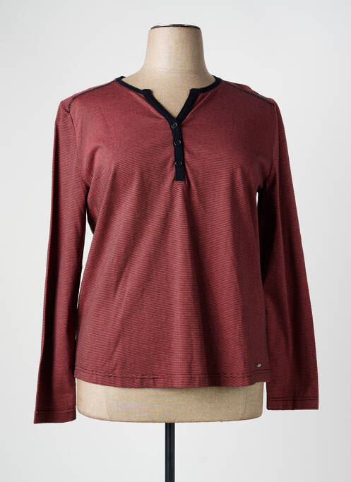 T-shirt orange ARMOR LUX femme