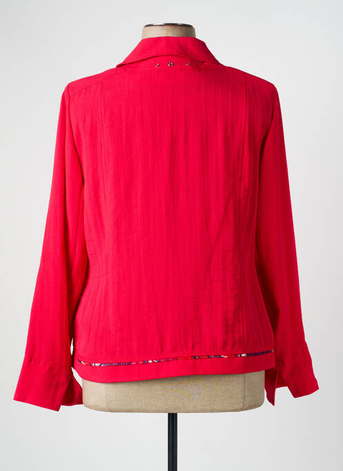 Veste casual rose CHRISTINE LAURE femme