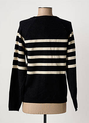 Gilet manches longues coupe cintrée noir CREAM femme