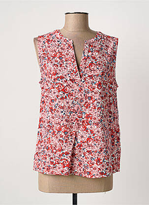 Top sans manche sans manche rouge CREAM femme