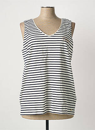 Débardeur blanc C'EST BEAU LA VIE femme