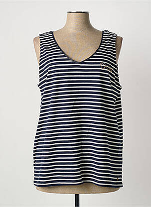 Débardeur bleu C'EST BEAU LA VIE femme