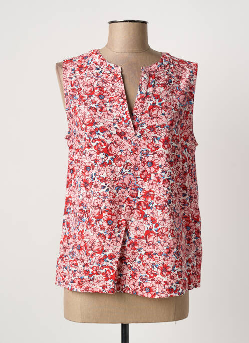 Top sans manche sans manche rouge CREAM femme