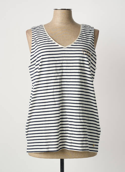 Débardeur blanc C'EST BEAU LA VIE femme