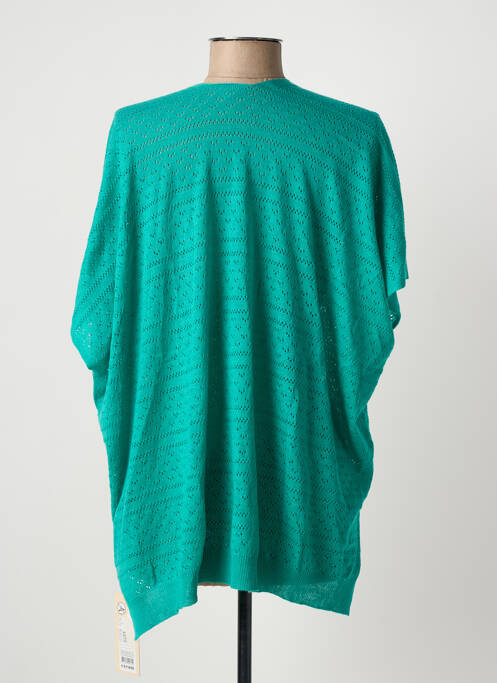 Gilet manches courtes bleu CREAM femme