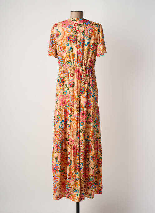 Robe longue orange C'EST BEAU LA VIE femme