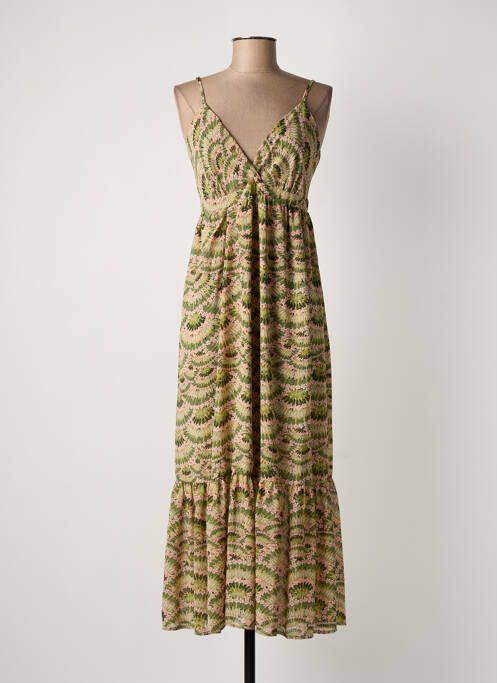 Robe longue vert MOLLY BRACKEN femme