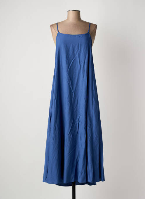 Robe mi-longue bleu MOLLY BRACKEN femme
