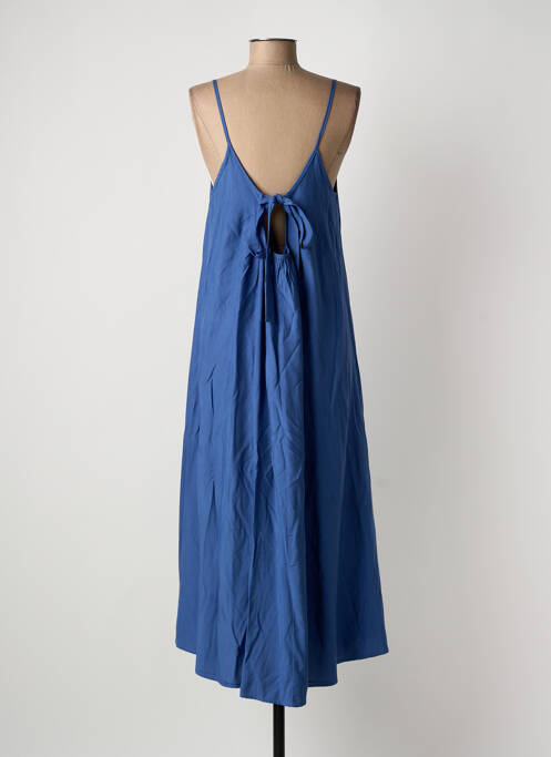 Robe mi-longue bleu MOLLY BRACKEN femme