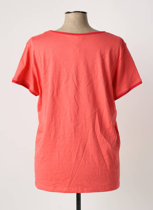 T-shirt orange C'EST BEAU LA VIE femme