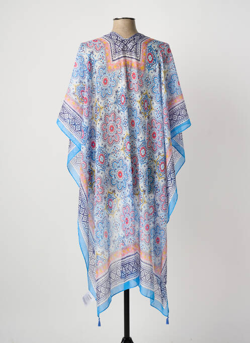 Veste kimono bleu CREAM femme