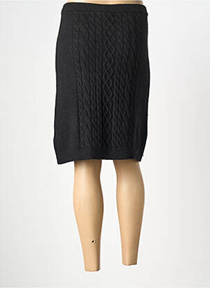 Jupe mi-longue taille haute noir CREAM femme