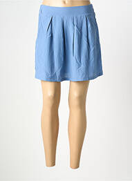 Short coupe droite bleu MOLLY BRACKEN femme