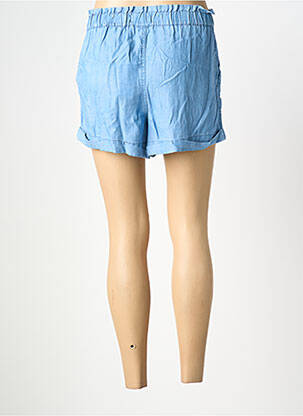 Short coupe droite bleu MOLLY BRACKEN femme