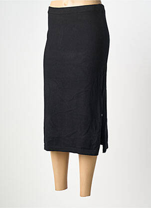 Jupe mi-longue noir CREAM femme