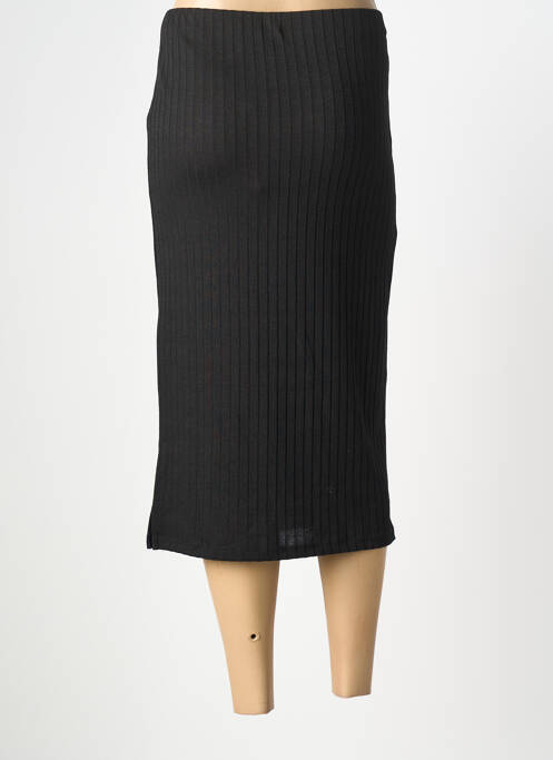 Jupe longue taille élastique noir CREAM femme
