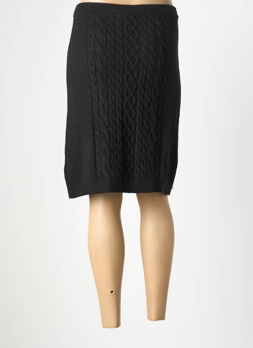 Jupe mi-longue taille haute noir CREAM femme