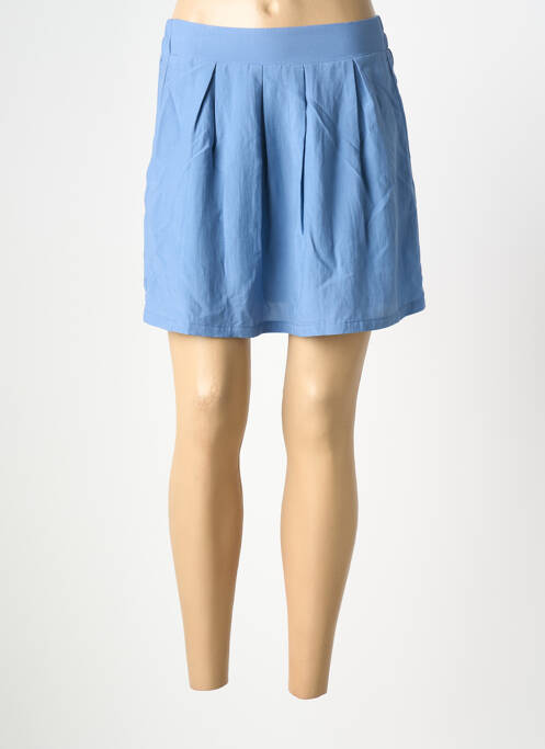 Short taille élastique bleu MOLLY BRACKEN femme