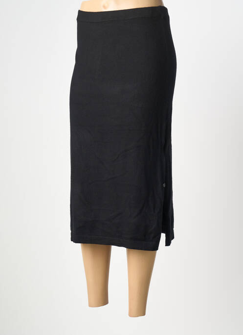 Jupe mi-longue noir CREAM femme