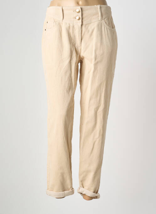Pantalon 7/8 beige C'EST BEAU LA VIE femme