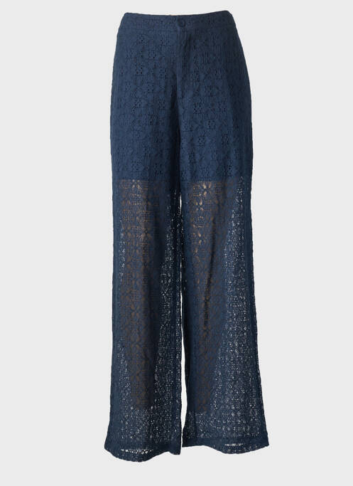 Pantalon droit bleu CREAM femme