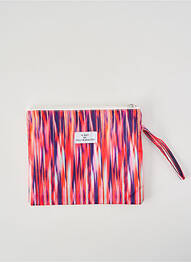 Pochette doublure rouge MOLLY BRACKEN femme