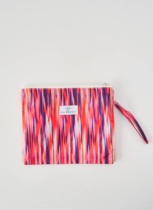 Pochette doublure rouge MOLLY BRACKEN femme