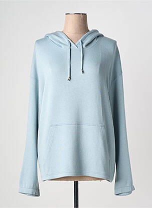 Sweat-shirt à capuche bleu MASSANA femme