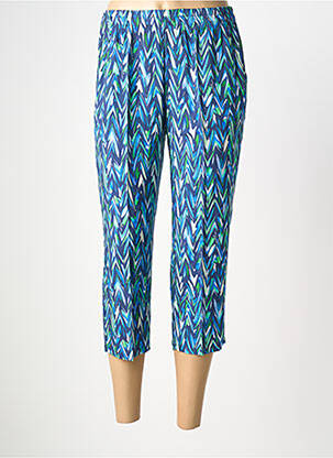 Pantacourt bleu LOOK DONNA femme