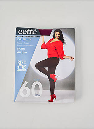 Collants elastique à la taille violet CETTE femme