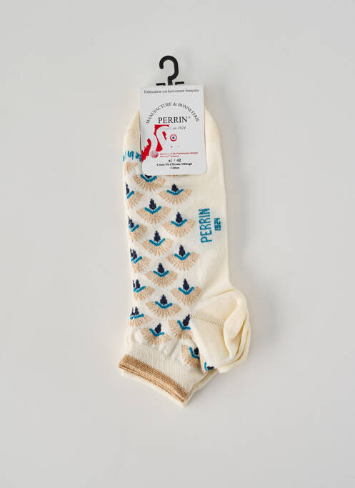Chaussettes beige PERRIN femme