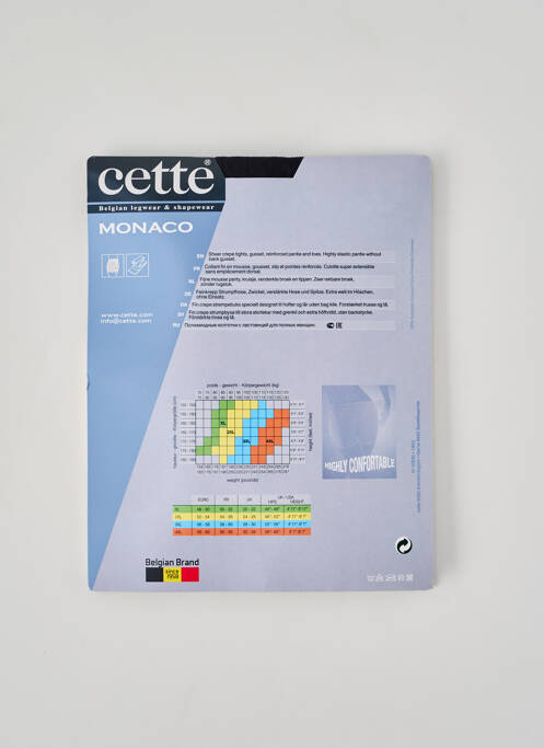 Collants noir CETTE femme