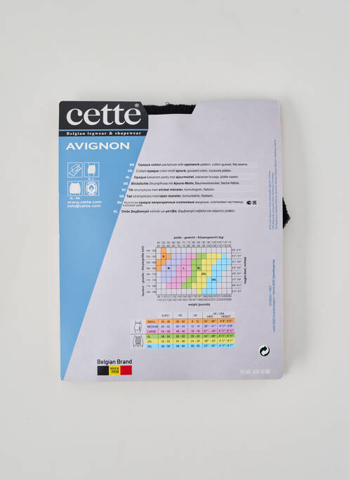 Collants noir CETTE femme