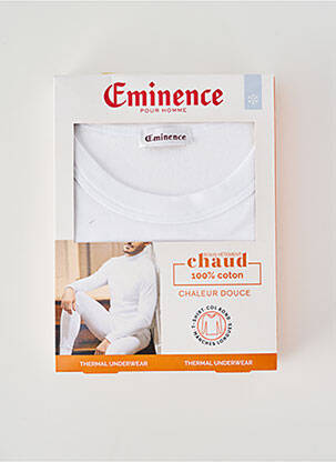 T-shirt blanc EMINENCE homme