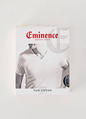 T-shirt noir EMINENCE homme