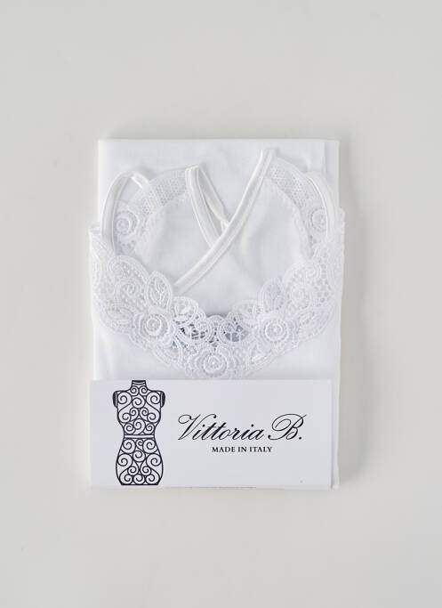 Top/Caraco blanc VITTORIA B femme